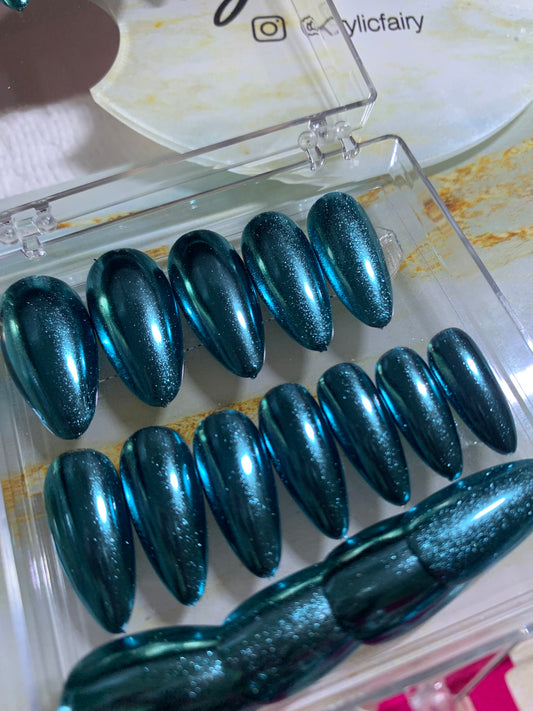Long Almond Pressons (Chrome)